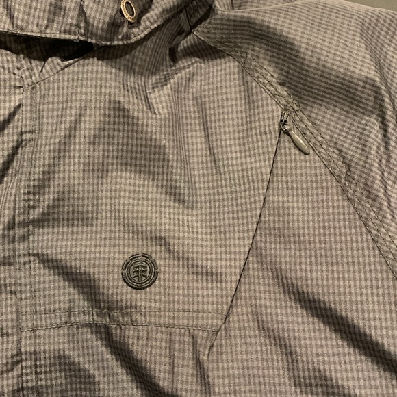 Element brand Men's winter parka carbon fiber look - Picture 5 of 10